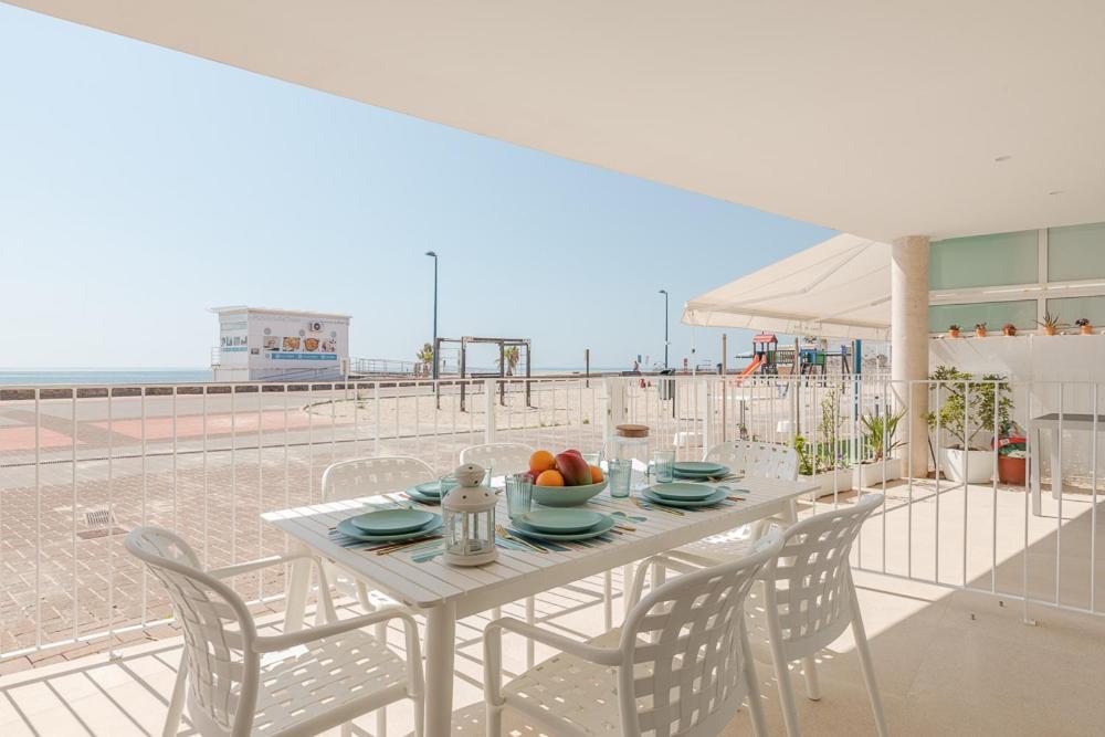 Marsalada - Ground Floor Front Line Beach Apartment Playa de Mar エクステリア 写真